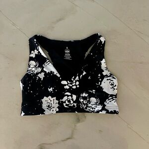 Senita Athletics Black Sports Bra Small